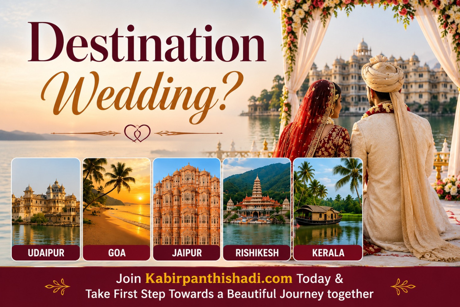 Why Destination Weddings are Becoming Popular Among Kabir Panthi Couples